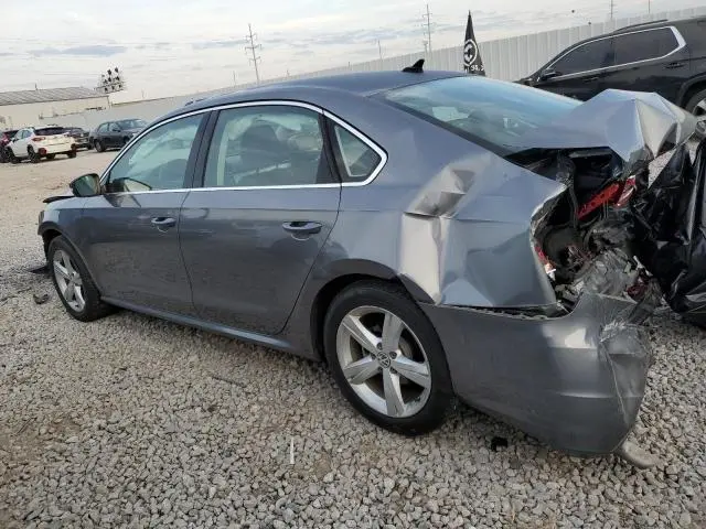 2015 VOLKSWAGEN PASSAT S  