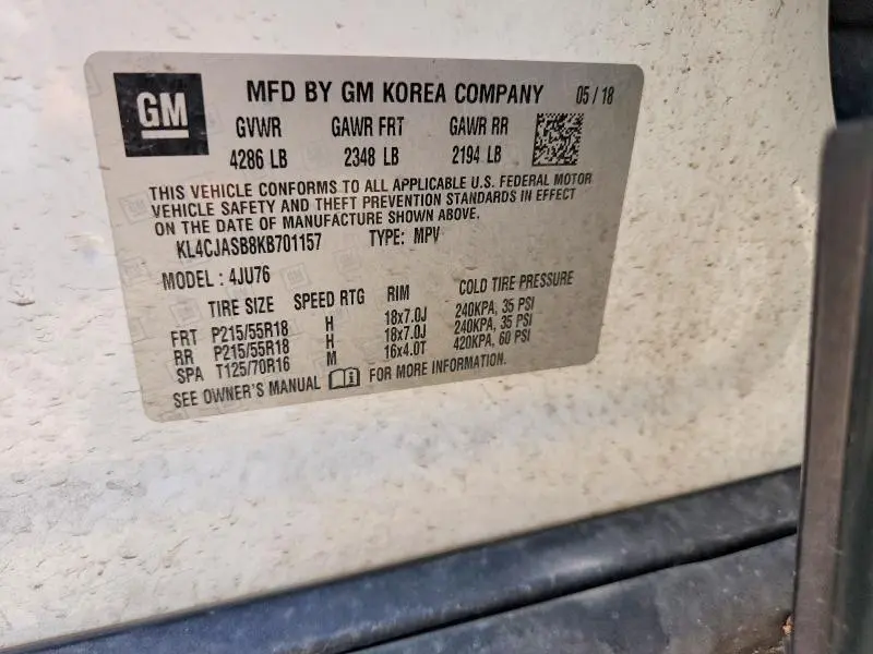 2019 BUICK ENCORE PREFERRED  