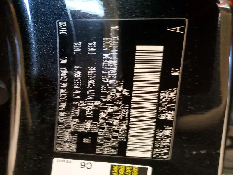 2020 LEXUS RX 350 BASE  