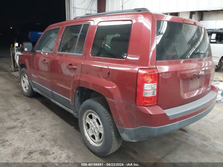 2012 JEEP PATRIOT SPORT