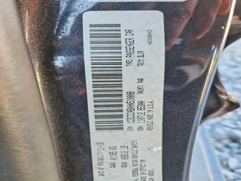 2017 CHRYSLER 200 LIMITED  