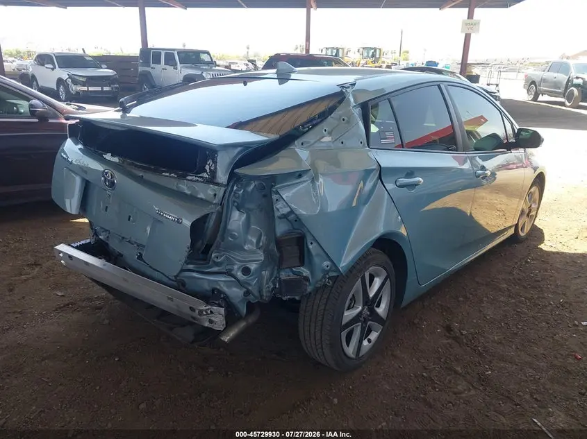 2017 TOYOTA PRIUS THREE TOURING