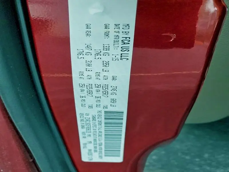 2015 CHRYSLER TOWN & COUNTRY TOURING  