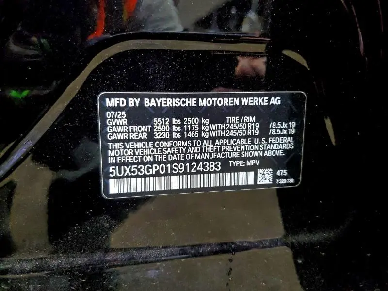 2025 BMW X3 30 XDRIVE  