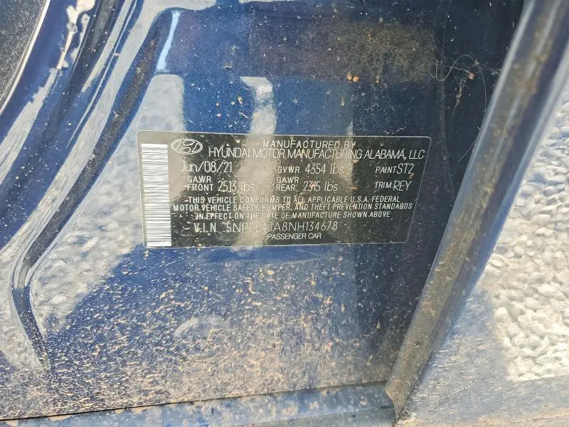 2022 HYUNDAI SONATA SEL  