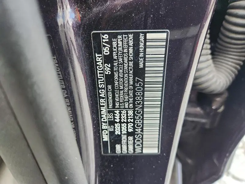 2016 MERCEDES-BENZ CLA 250 4MATIC  