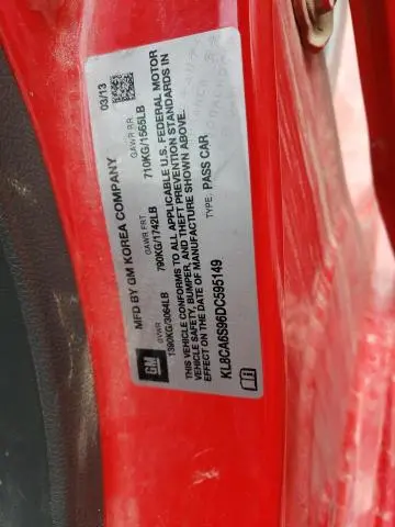 2013 CHEVROLET SPARK LS