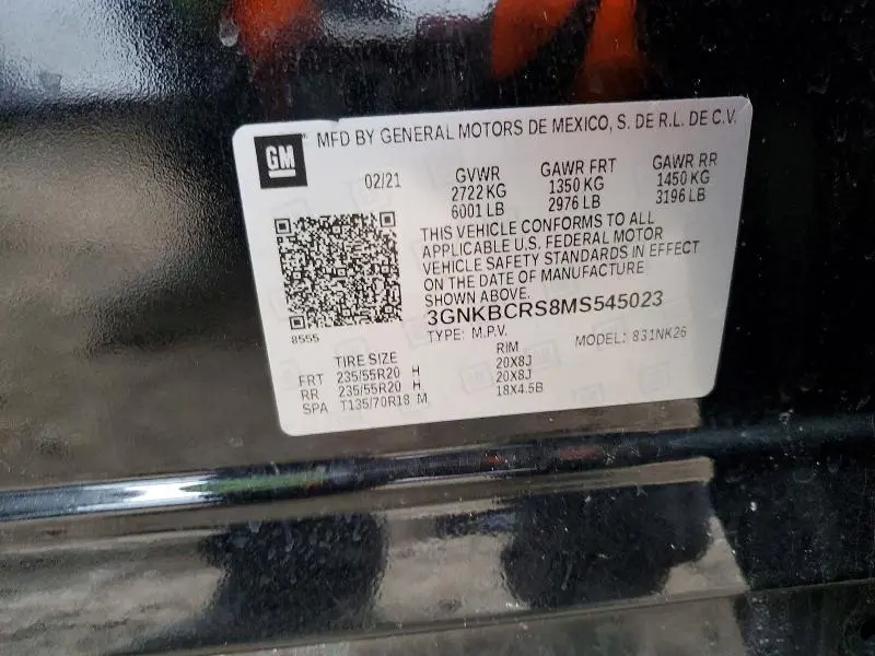 2021 CHEVROLET BLAZER 2LT  