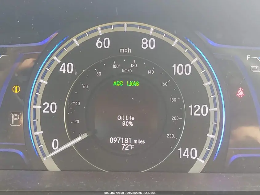 2017 HONDA ACCORD HYBRID EX-L