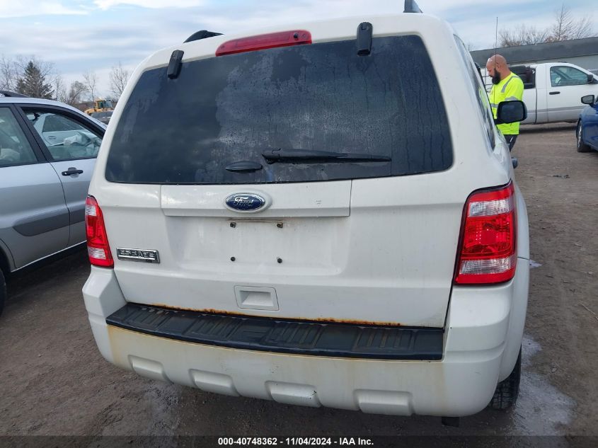 2012 FORD ESCAPE XLT