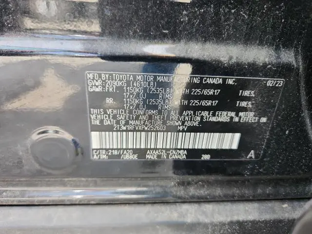 2023 TOYOTA RAV4 XLE  