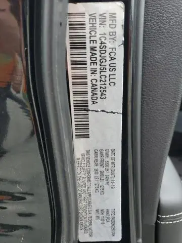 2018 DODGE DURANGO SRT  