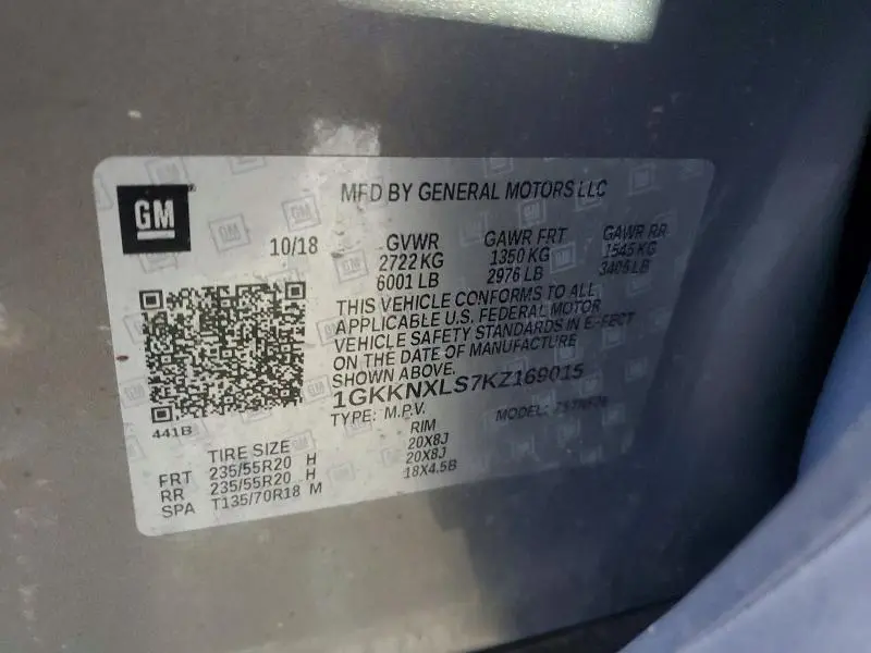 2019 GMC ACADIA DENALI  