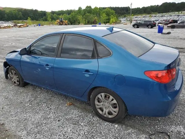2010 HYUNDAI ELANTRA BLUE