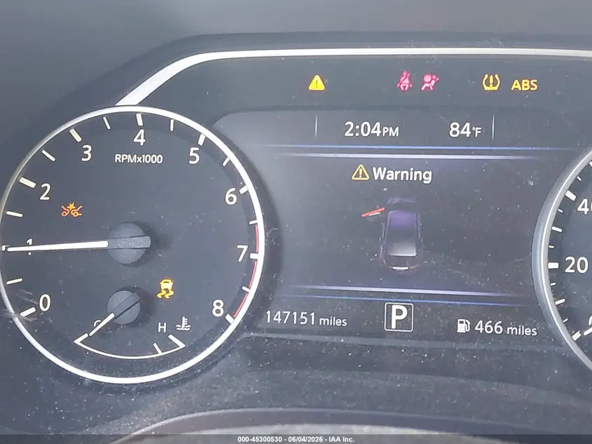 2018 NISSAN MAXIMA 3.5 SV