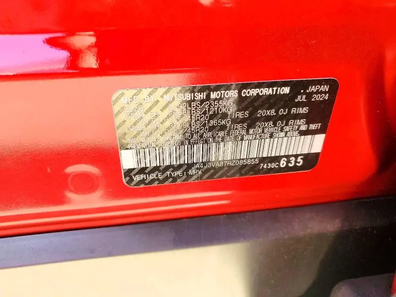 2024 MITSUBISHI OUTLANDER SE  