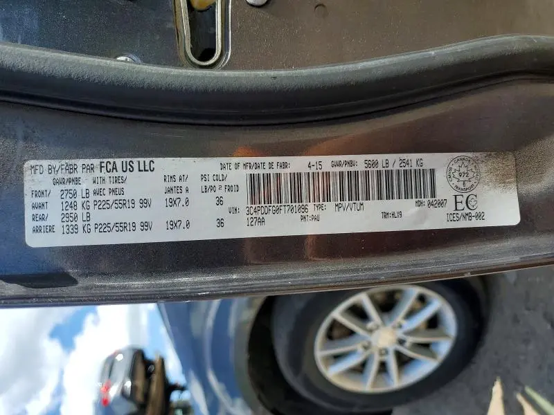 2015 DODGE JOURNEY R/T  
