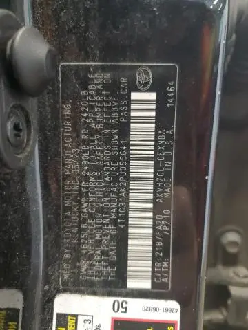 2023 TOYOTA CAMRY LE  