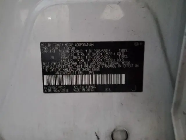 2011 TOYOTA SCION XB  