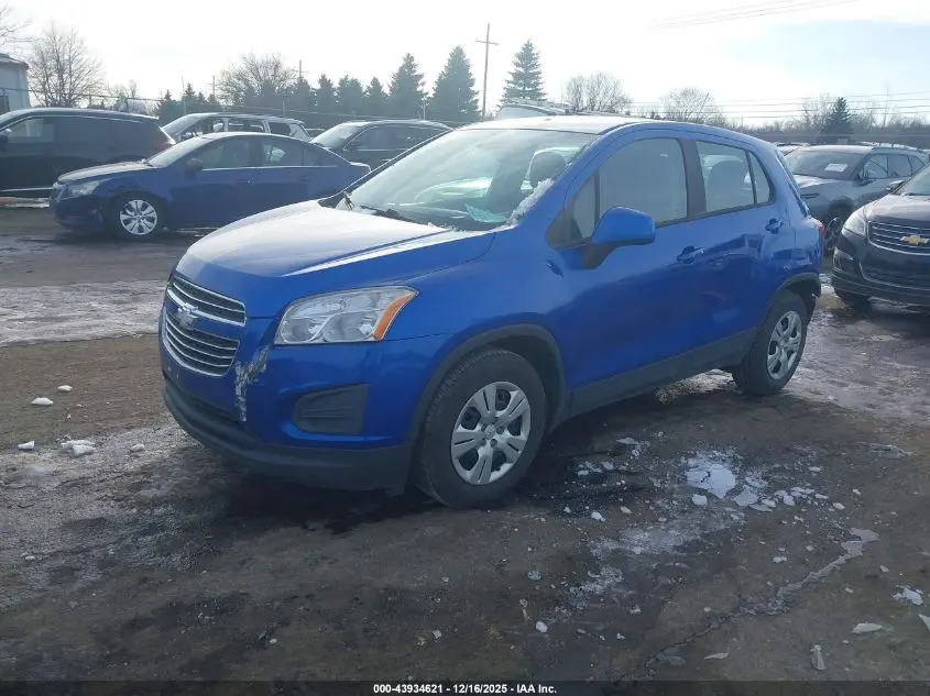 2016 CHEVROLET TRAX 1LS