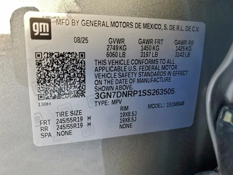 2025 CHEVROLET EQUINOX LT  