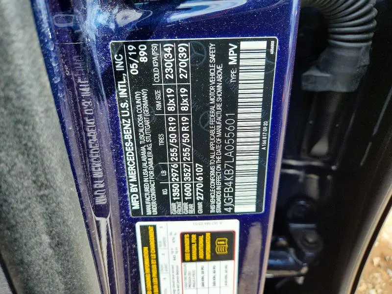 2020 MERCEDES-BENZ GLE 350 4MATIC  