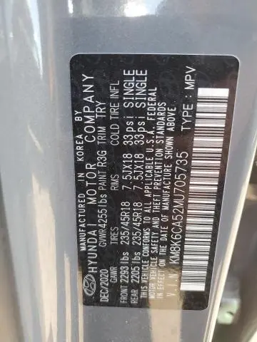 2021 HYUNDAI KONA NIGHT  