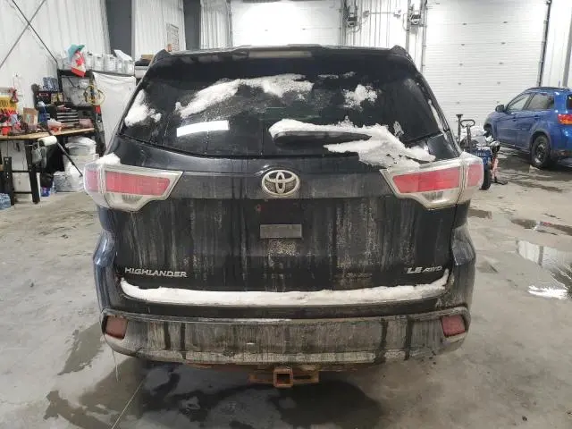 2016 TOYOTA HIGHLANDER LE  