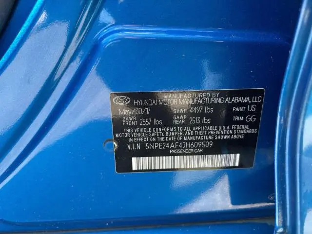 2018 HYUNDAI SONATA SE  