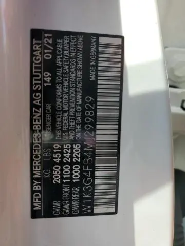 2021 MERCEDES-BENZ A 220 4MATIC  