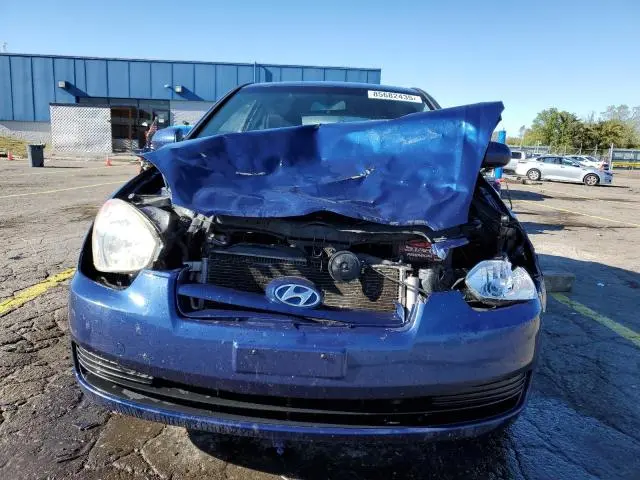 2010 HYUNDAI ACCENT BLUE  