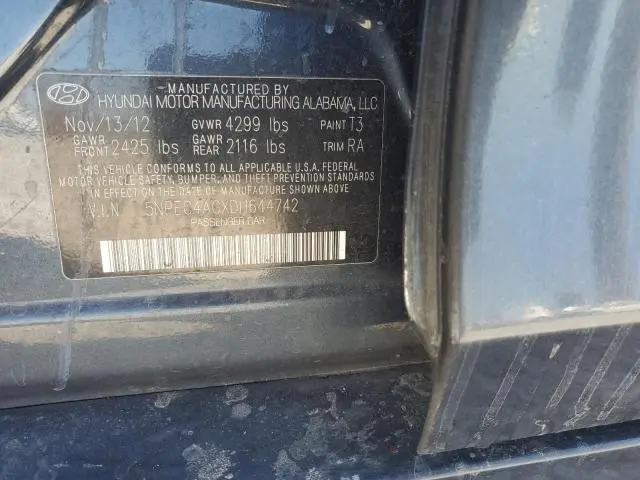 2013 HYUNDAI SONATA SE  