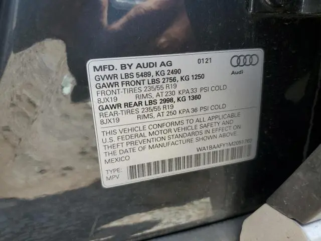 2021 AUDI Q5 PREMIUM PLUS  