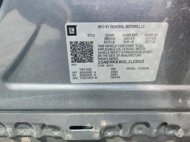 2020 CHEVROLET TRAVERSE PREMIER  