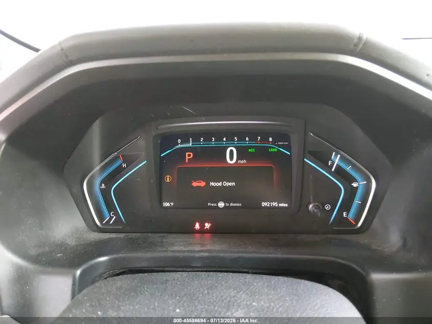 2019 HONDA ODYSSEY EX