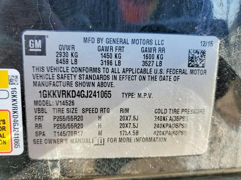 2016 GMC ACADIA SLT-1  