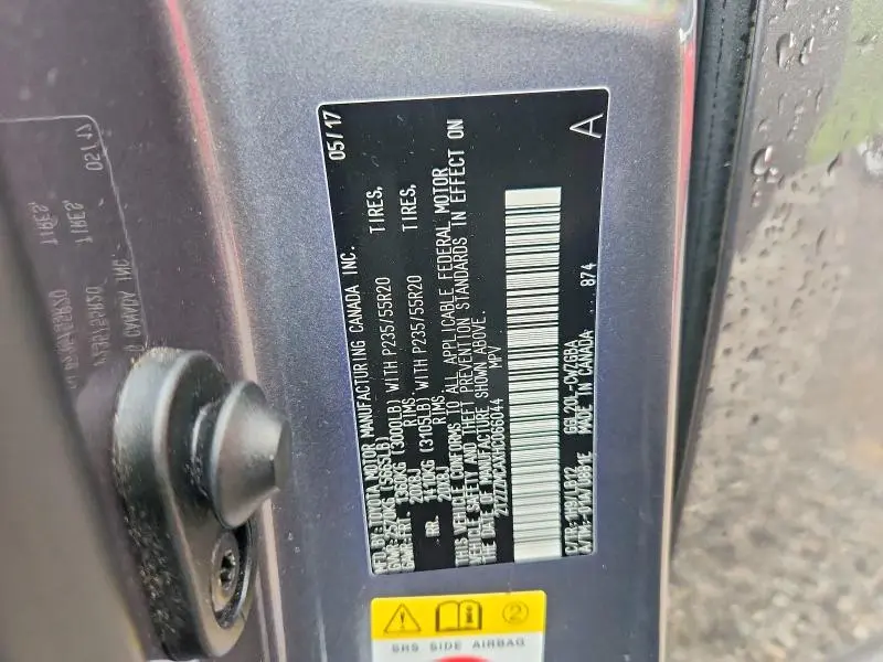 2017 LEXUS RX 350 BASE  