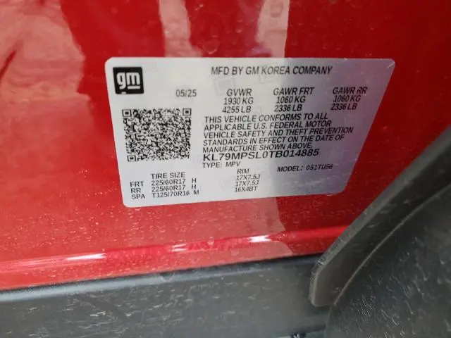 2026 CHEVROLET TRAILBLAZER LT  