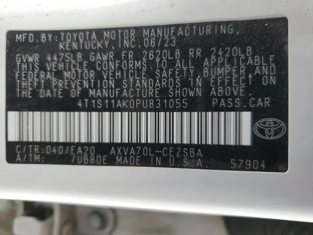 2023 TOYOTA CAMRY SE NIGHT SHADE  