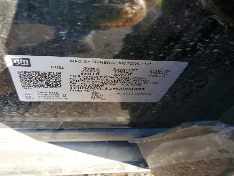 2021 GMC ACADIA   