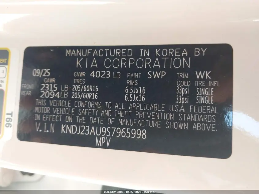 2025 KIA SOUL LX