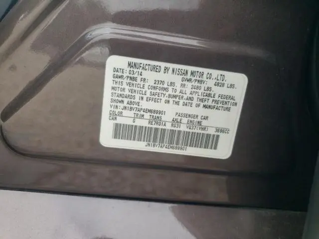 2014 INFINITI Q50 BASE  