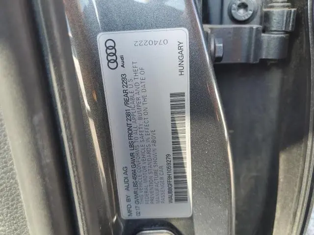 2017 AUDI A3 PREMIUM