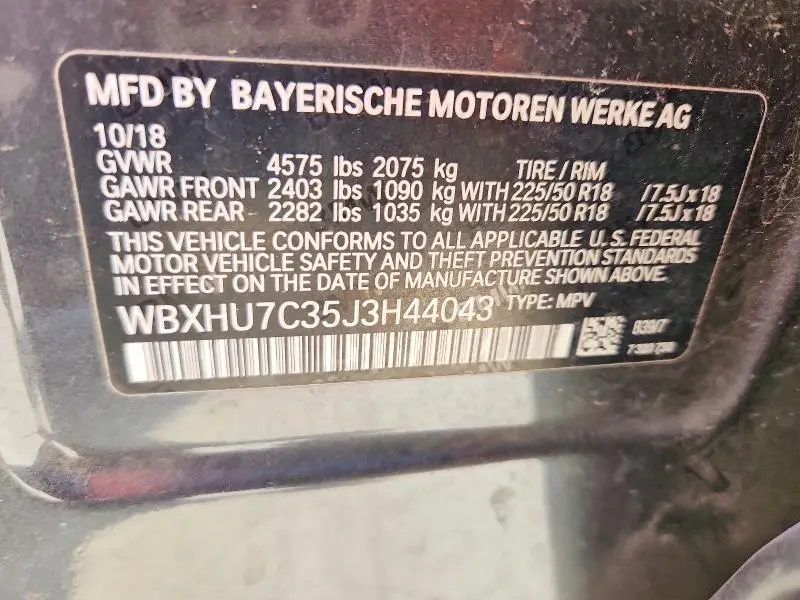 2018 BMW X1 SDRIVE28I  