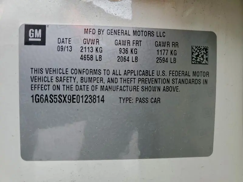 2014 CADILLAC CTS PERFORMANCE COLLECTION  