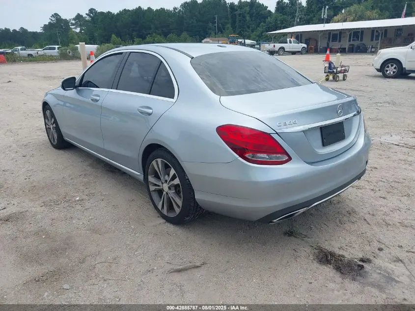 2015 MERCEDES-BENZ C 300 4MATIC