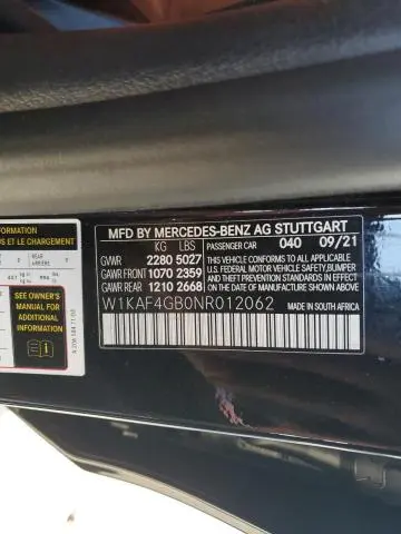 2022 MERCEDES-BENZ C 300  