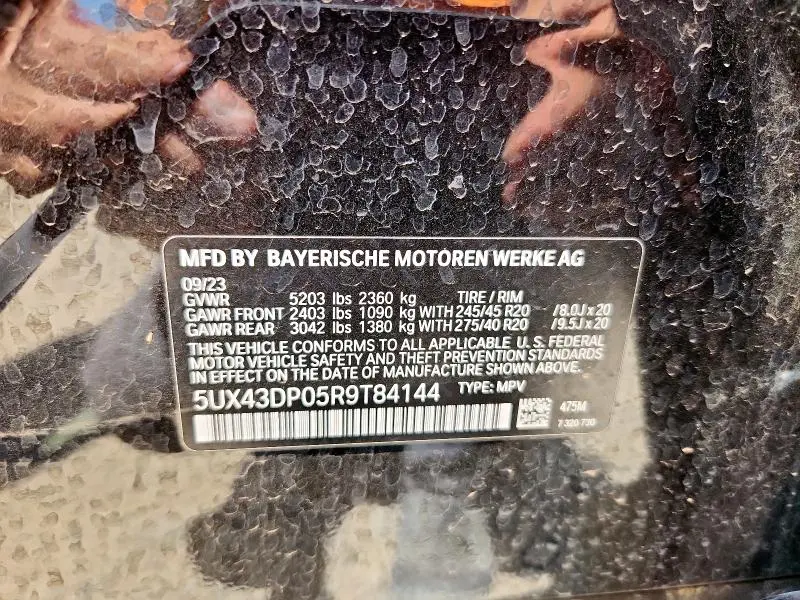 2024 BMW X3 SDRIVE30I  
