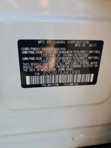 2018 SUBARU FORESTER 2.5I PREMIUM  