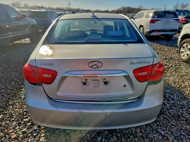 2010 HYUNDAI ELANTRA BLUE  